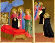 Workshop of Fra Angelico - The Vision of the Dominican Habit